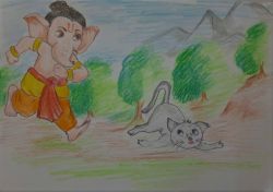 Ganapatiji Aur Billi KI Kahani  ( गणपति जी और बिल्ली की कहानी )