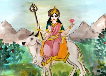 Maa Shailputri (माँ शैलपुत्री)