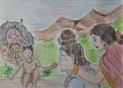 Andhak Ka Janam  ( अंधक का जन्म )