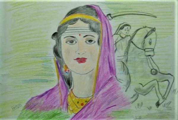 Aruna Asaf Ali | Illustration sketches, Sketches, Drawing sketches