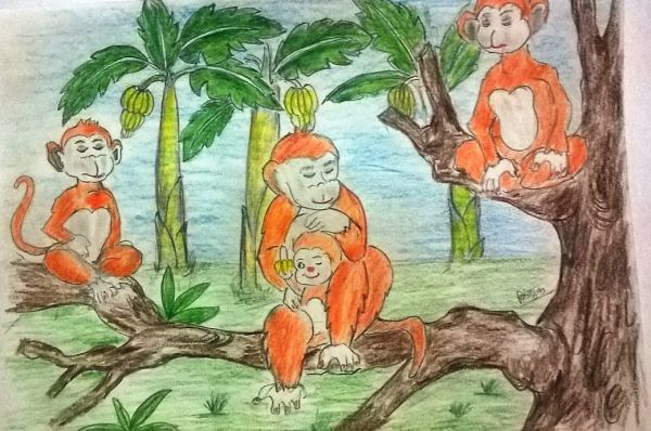 Bandraron Ka Upvas (बंदरों का उपवास)