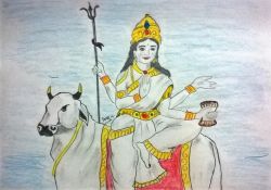 Maa Maha Gauri (मां महा गौरी)