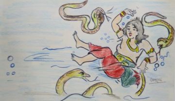 Bhim Nag Lok Mein (भीम नाग लोक में)