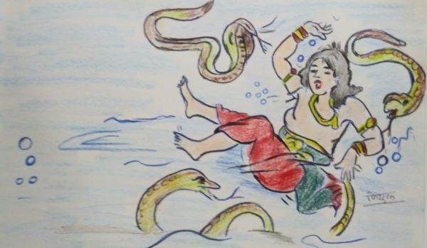 Bhim Nag Lok Mein (भीम नाग लोक में)