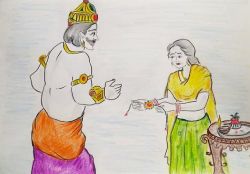 Raksha Bandhan Ki Kahani (रक्षा बंधन की कहानी)
