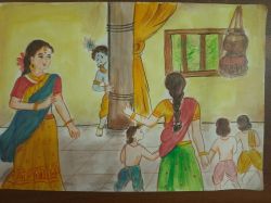 Bal Krishana Aur Prabhavati Gopi (  बाल कृष्ण और प्रभावती गोपी )