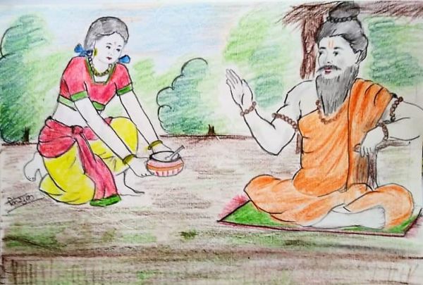 Pritha se  Maharani Kunti (पृथा से  महारानी कुंती)