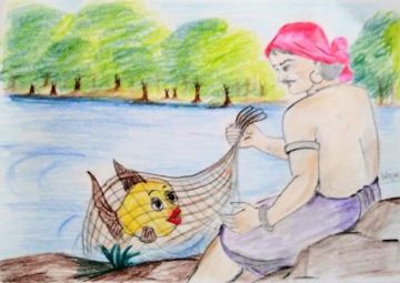 Machhuaara aur Jaaduee Machhalee (मछुआरा और जादुई मछली )