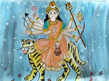 Maa Chandraghanta (माँ चन्द्रघण्टा)
