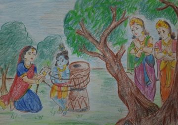 Nalkuber Aur Manigrive Ka Uddhar  ( नलकुबेर और मणिग्रीव का उद्धार  )