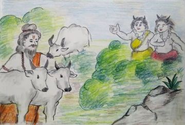 Gaaion Ka Apharan  (गायों का अपहरण )