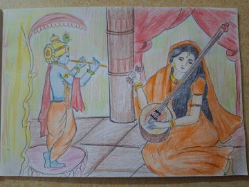 Sant Meera Bai  ( संत मीरा बाई  )