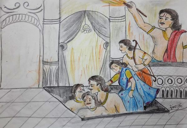 Lakshagrah Varanavat Mein (लक्षाग्रह वारणावत में)